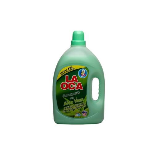 Detergente líquido ropa con aloe vera (75 lavados) LA OCA