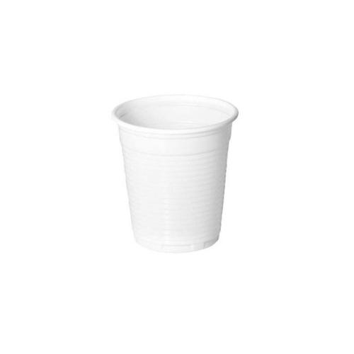 Vaso plástico blanco 160ml (100 uds)