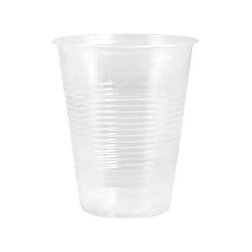 Vaso plástico transparente 220ml (100 uds)