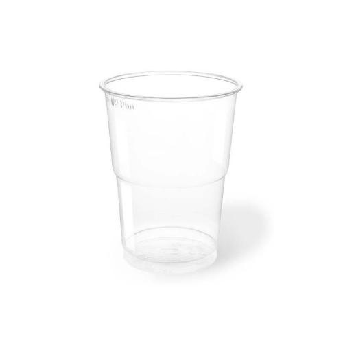 Vaso plástico transparente 300ml (50 uds)