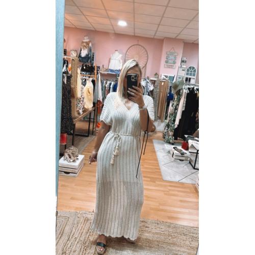 Vestido marrakech, tallas - talla unica, color - blanco roto 1