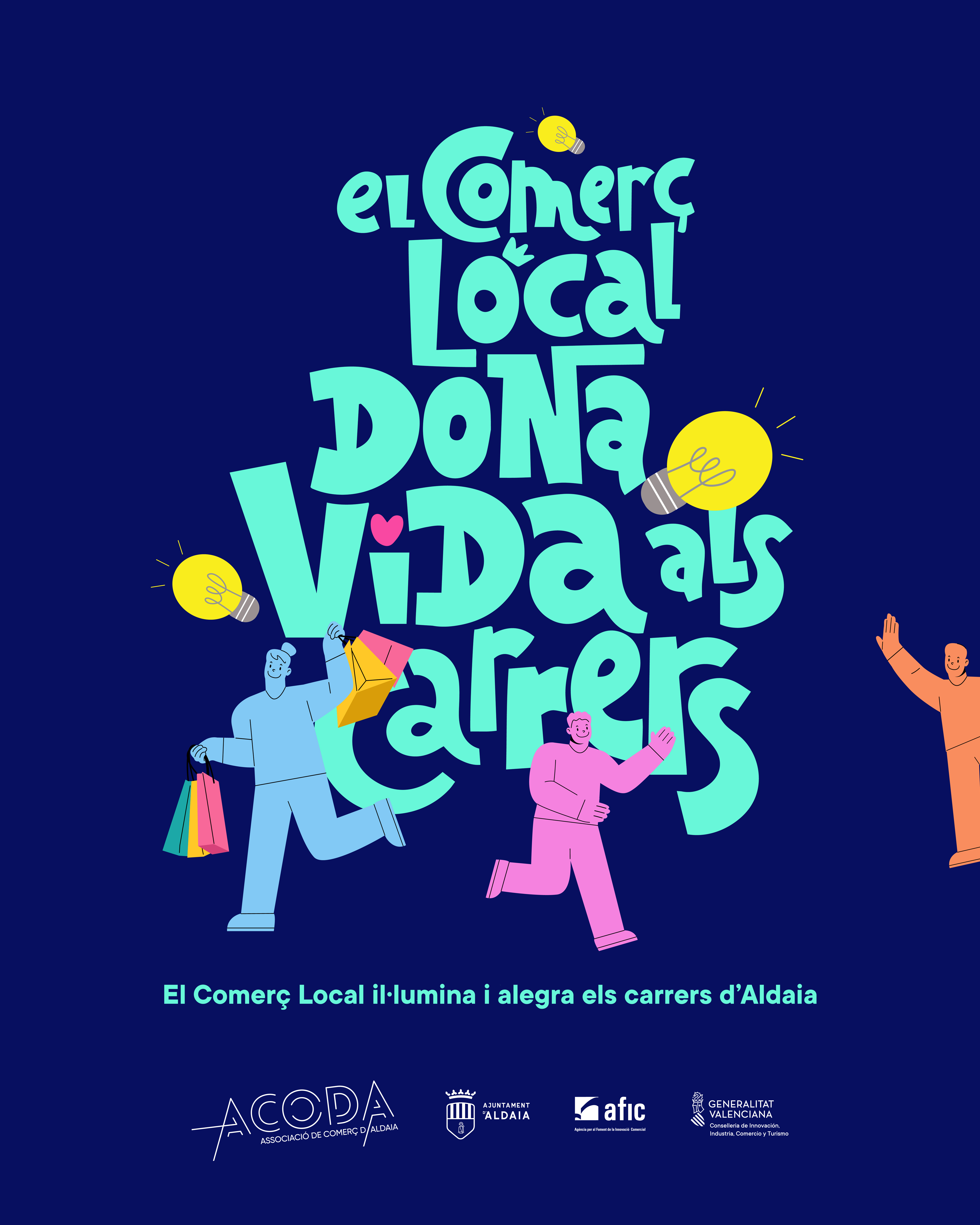 El comercio local da vida a las calles