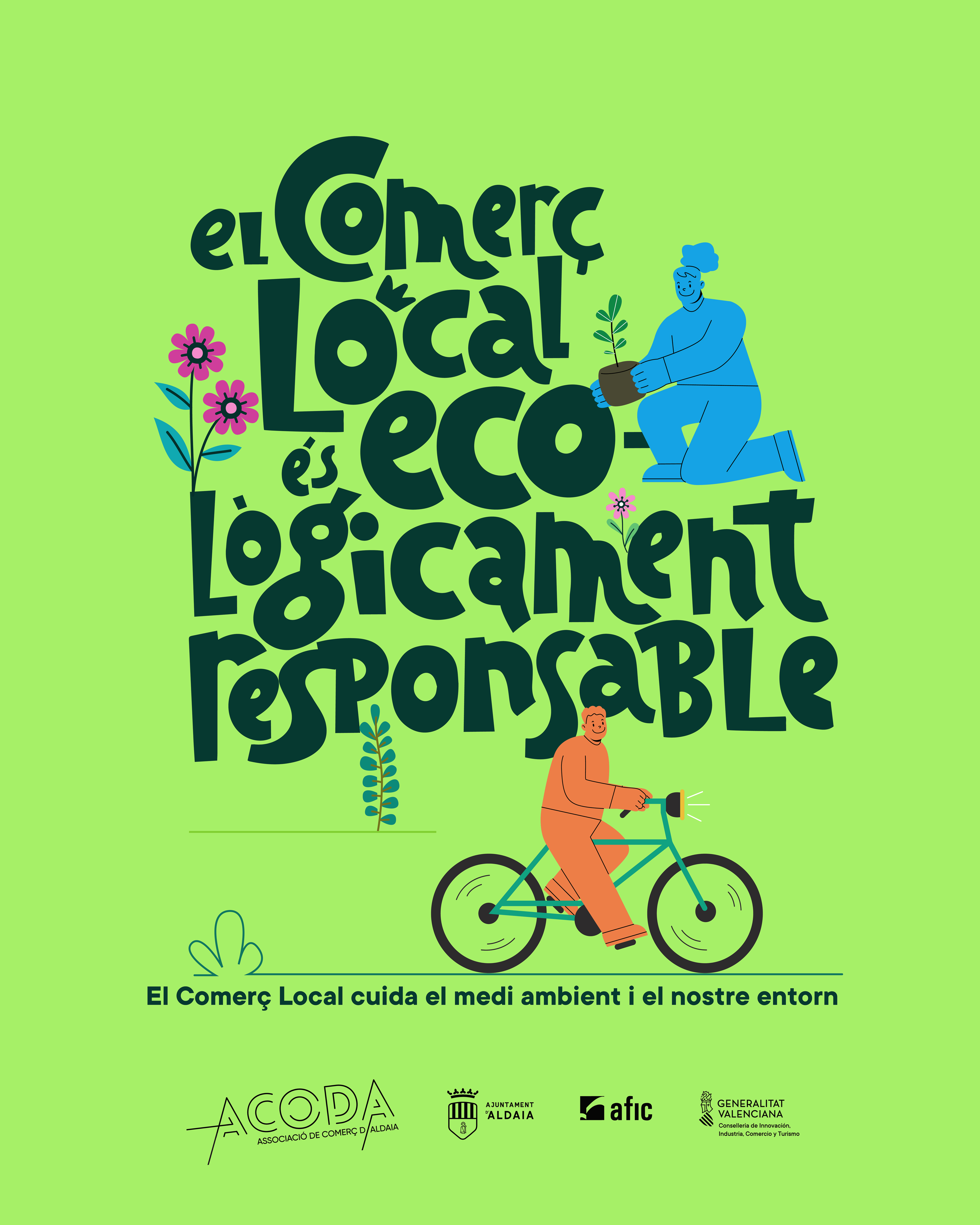 El comercio local es ecológicamente responsable